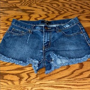 Low-rise Jean Shorts